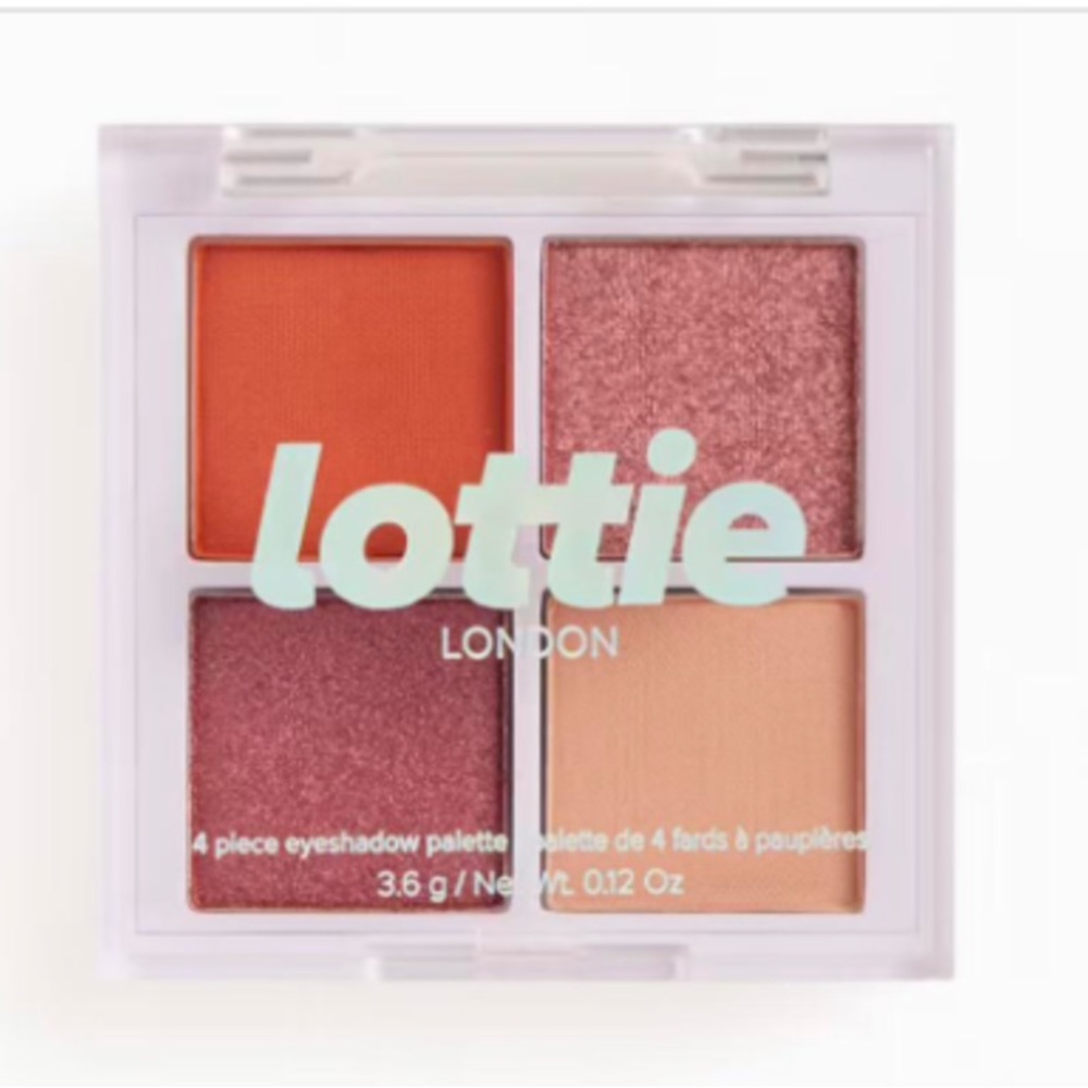 💎 LOTTIE LONDON The Rusts Eyeshadow Quad